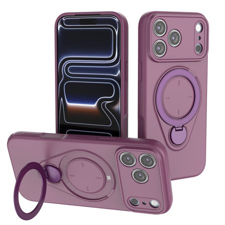 Suitable for Apple series phone cases iPhone 17 Promax magnetic anti drop bracket phone protective case