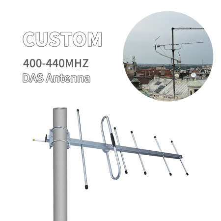 Sector Antenna UHF/VHF 433MHz 5dbi Vertical Yagi Antenna Directional Amplifier High Gain Outdoor Waterproof Signal Boosting