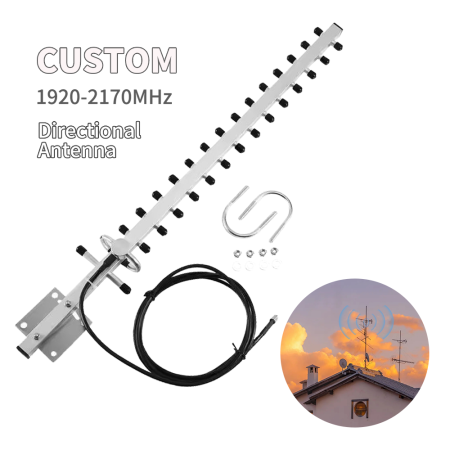 Sector Antenna GSM 2G 3G 4G 5G WiFi Outdoor High Gain Vertical LPDA Directional Yagi WiFi Extender Bridge AP CPE Repeater