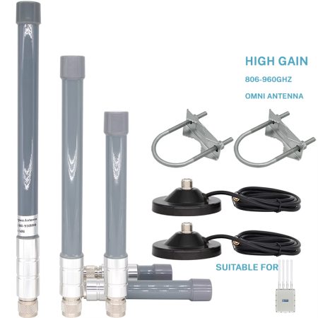 Fiberglass Directional Antenna GSM 800MHZ 20dBi High Gain for Point-to-Point Wireless Backhaul