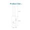 ARRONNA ARN595 802.11AC 1200M Outdoor Wireless Access Point with MT7628AN+MT7613BEN Chipset Supporting 2.4GHz/5.8GHz ISM Band