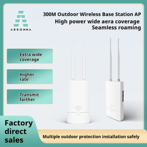 ARRONNA ARN595 802.11AC 1200M Outdoor Wireless Access Point with MT7628AN+MT7613BEN Chipset Supporting 2.4GHz/5.8GHz ISM Band