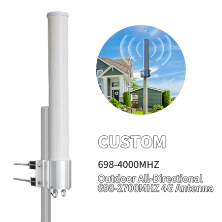698-4000MHZ LTE 4G Omni Directional  Fiberglass Antenna Outdoor MIMOFiberglass 2G3G4G Antenna for ap Router Repeater Amplifier