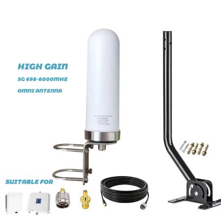 698-6000mhz Omni  Mimo Directional Outdoor 4G 5G LTE GSM Cellular Antenna for Wifi signal Router Cell Phone signal Booster