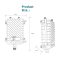 ARRONNA ARHWA20 300M IP65 Waterproof High-Speed WiFi Access Point QCA9531 Chipset 2T2R MIMO Technology for Long-Range Outdoor