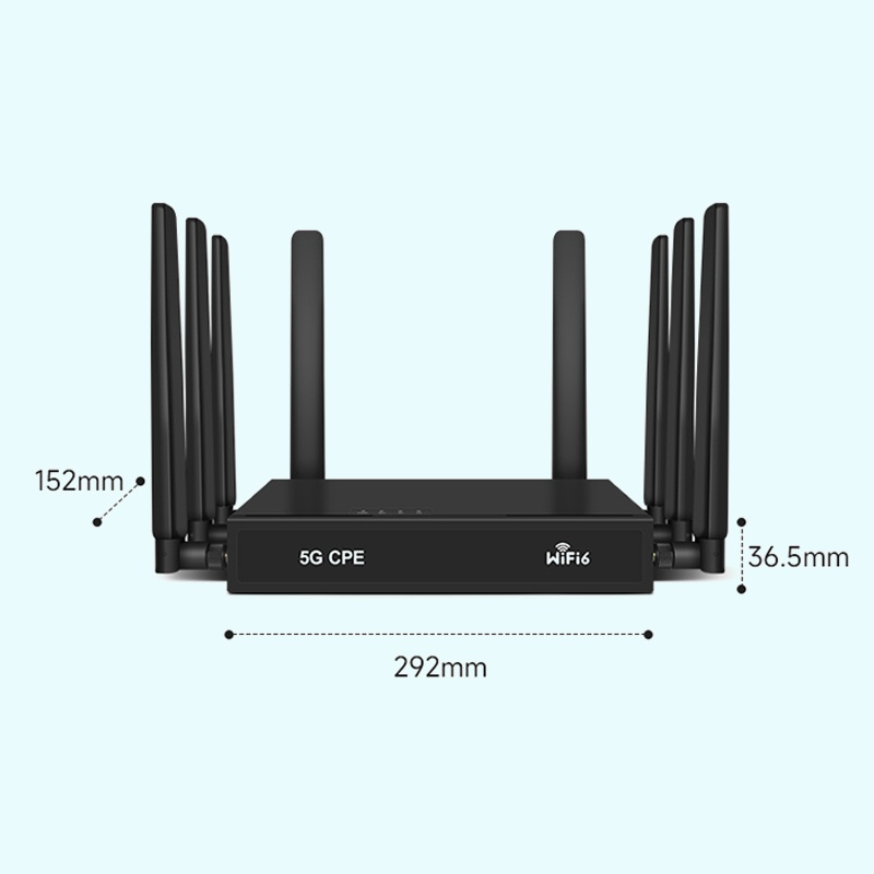 ARRONNA ARCPE1801K 5G WiFi CPE 8天线NR 1800M WiFi6 MTK7621A + mt7905 dan + MT7975DN企业级芯片无线路由器 - 图片 4