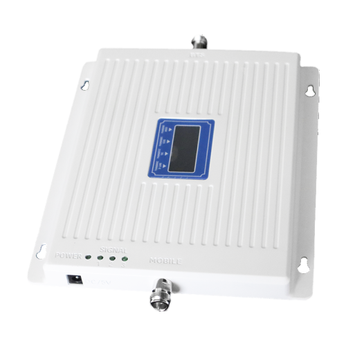 Tri-Band 900 1800 2100 2600 4G Signal Booster with 70DB Gain and 500-1000m Coverage for Indoor Weak Signal