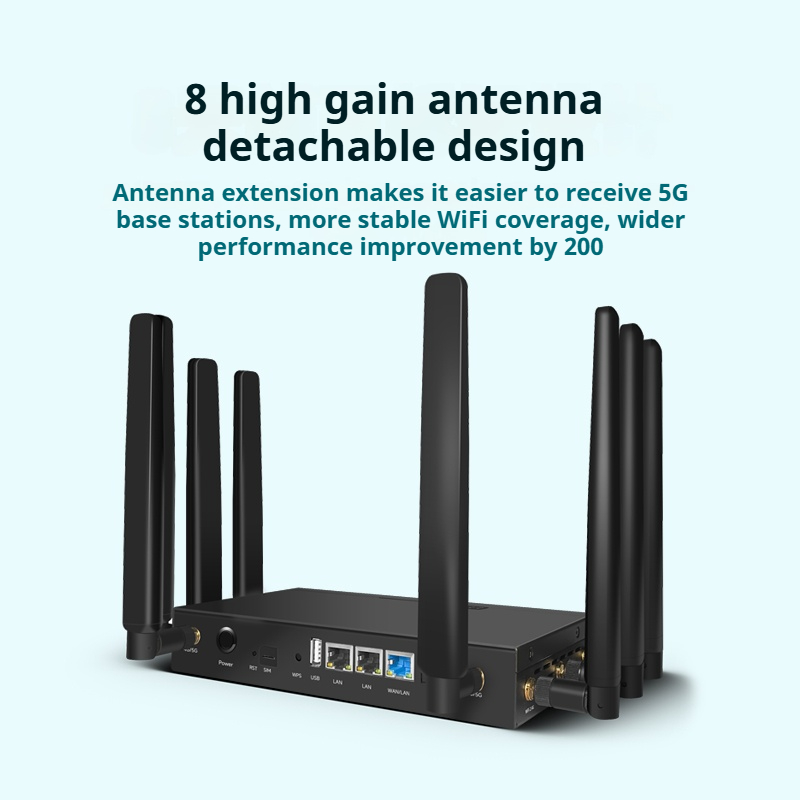 ARRONNA ARCPE1801K 5G WiFi CPE 8天线NR 1800M WiFi6 MTK7621A + mt7905 dan + MT7975DN企业级芯片无线路由器 - 图片 3