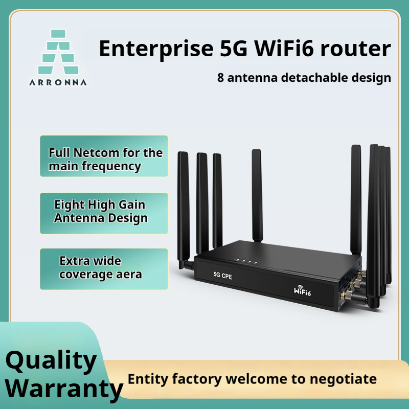 ARRONNA ARCPE1801K 5G WiFi CPE 8天线NR 1800M WiFi6 MTK7621A + mt7905 dan + MT7975DN企业级芯片无线路由器 - 图片 5