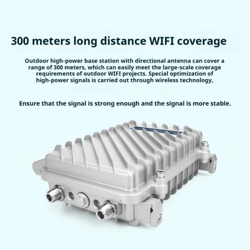 ARRONNA ARHWA20 300M IP65 Waterproof High-Speed WiFi Access Point QCA9531 Chipset 2T2R MIMO Technology for Long-Range Outdoor