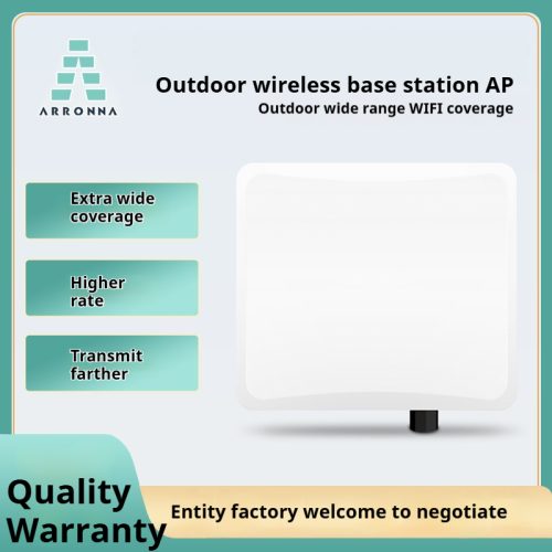Hfe747a41cd3b44b3abb57500bbcee2c22 ARRONNA ARHWAP80 Zigbee 1200M Outdoor Dual-band AP 2.4GHz/5GHz ISM Wireless Frequency Support 100 Concurrent Users High-speed